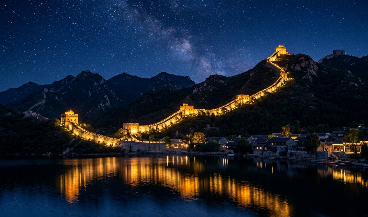 司馬台長城夜景